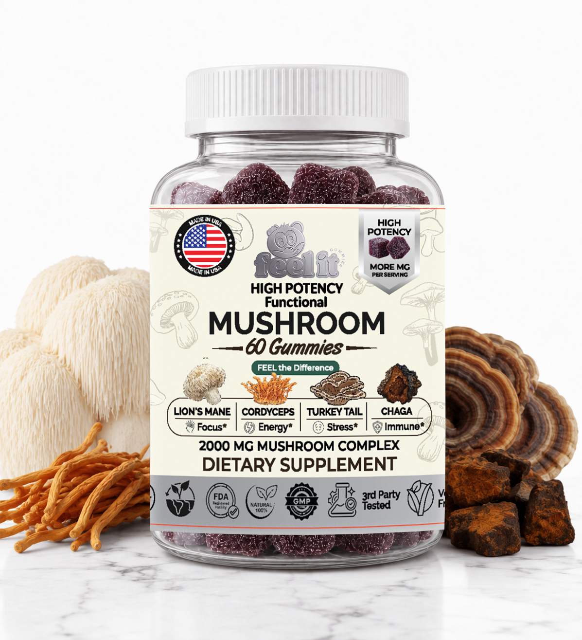 Mushroom Complex Gummies