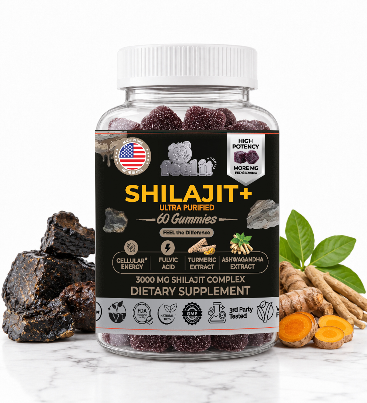 High Potency Shilajit Gummies