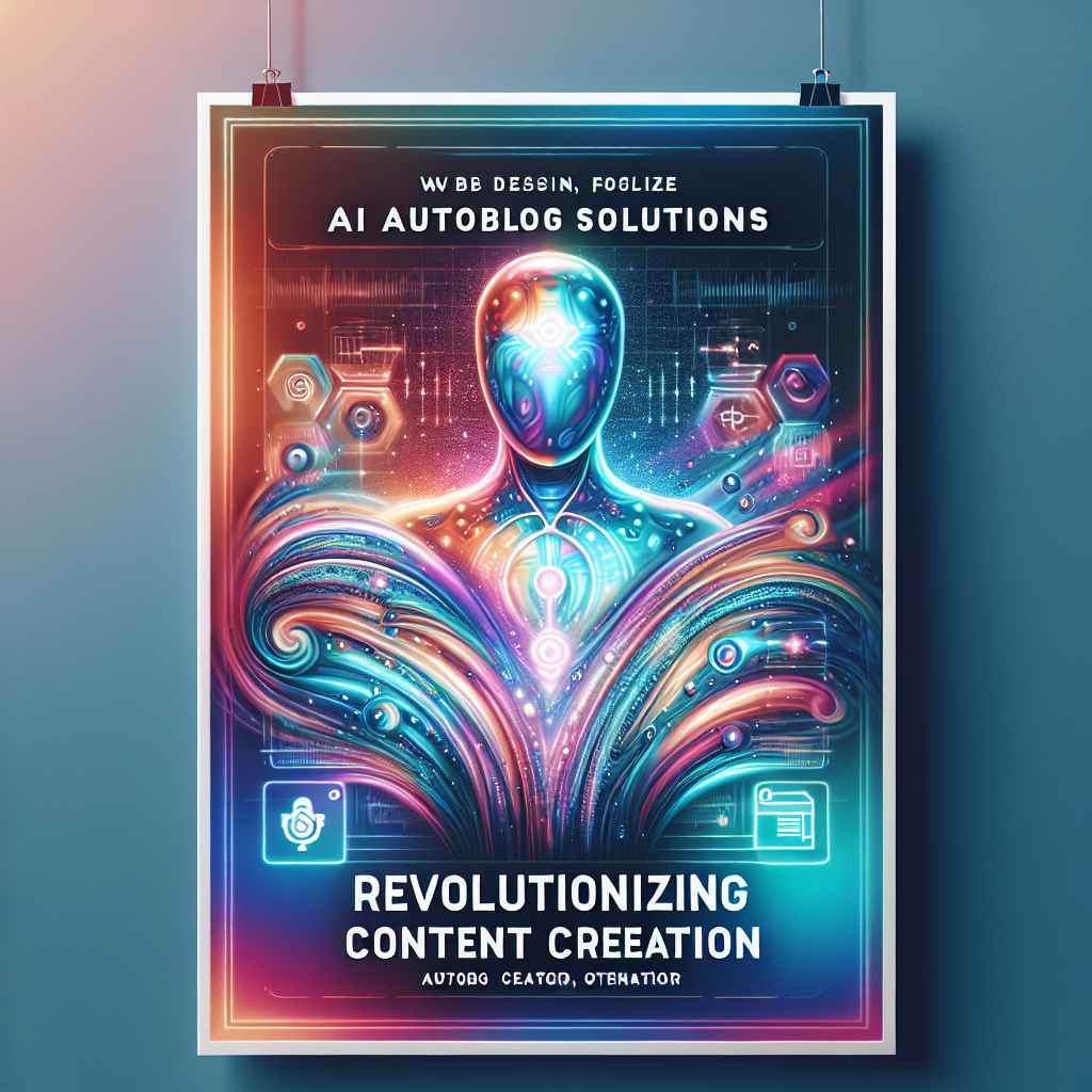 ai autoblog content creator optimizer image generator poster in lakeland